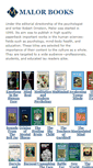 Mobile Screenshot of malorbooks.com
